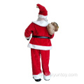 Plastik Retro stehend Santa Claus mit biegbaren Armen